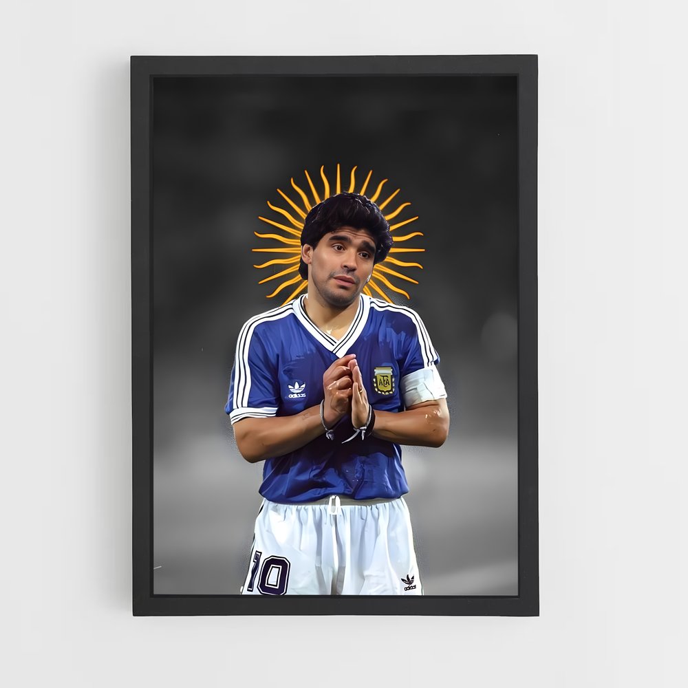 Poster L'Art de Maradona (vue 2)